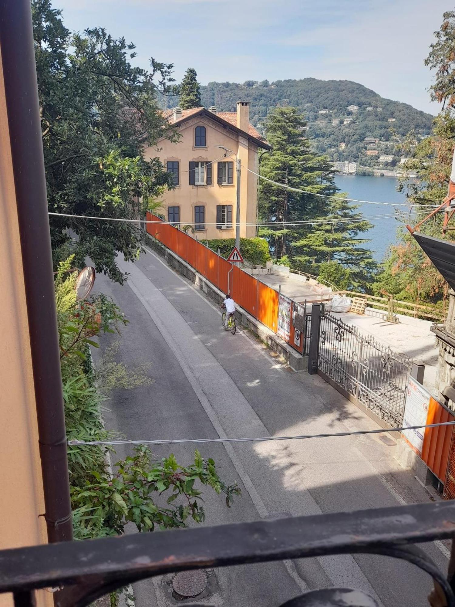 Appartamento Blu Como Lake Esterno foto