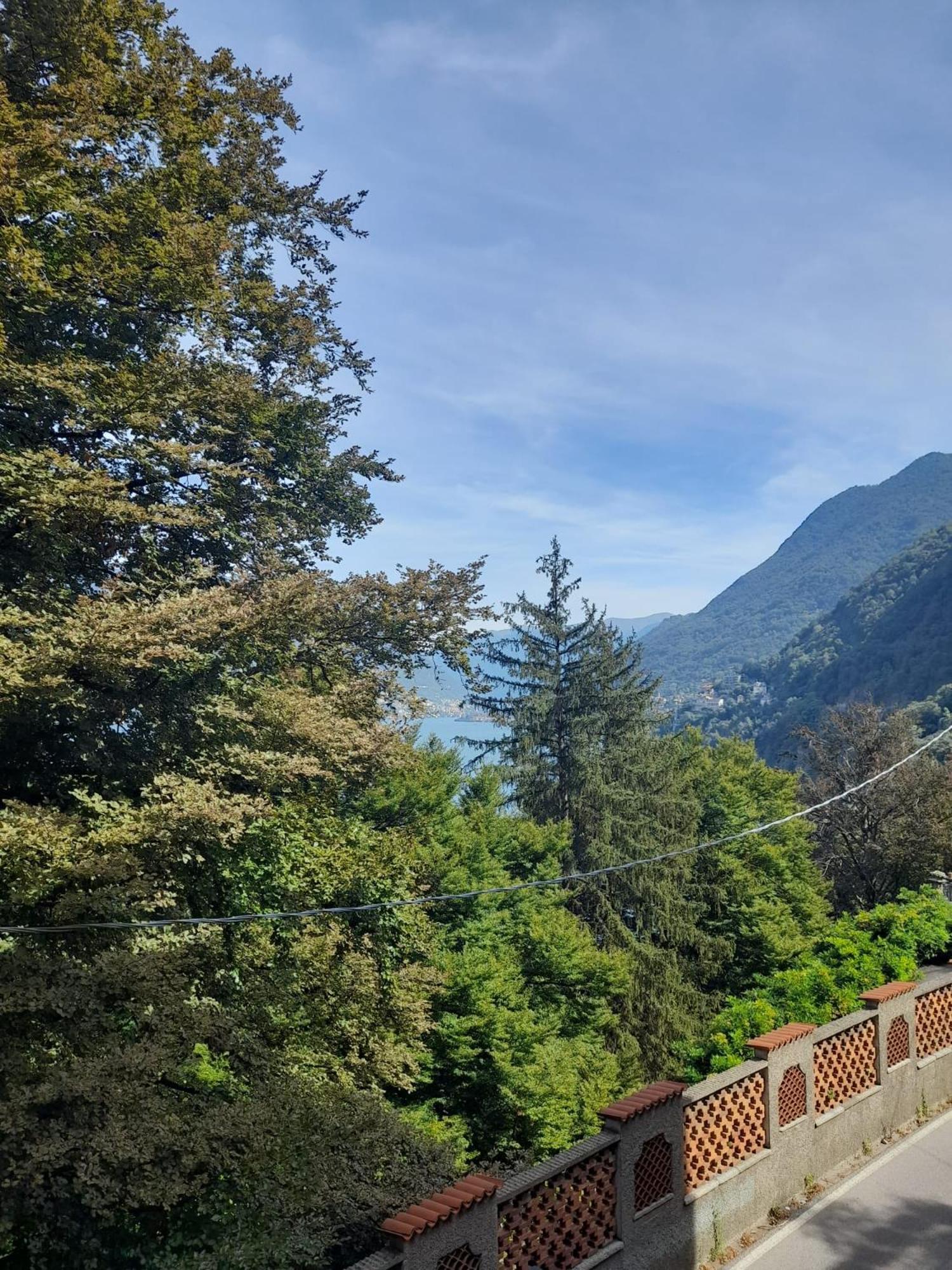 Appartamento Blu Como Lake Esterno foto