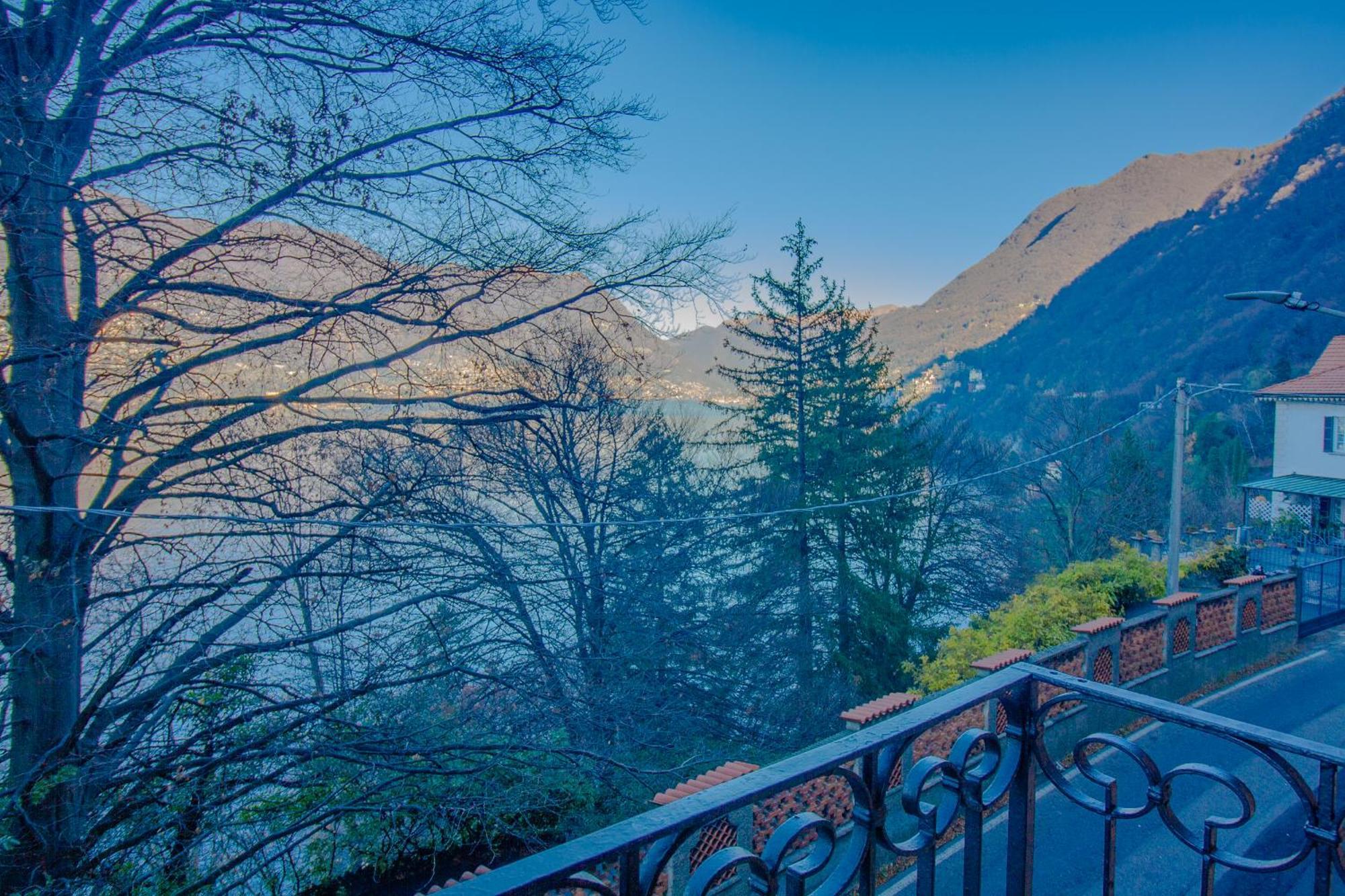 Appartamento Blu Como Lake Esterno foto
